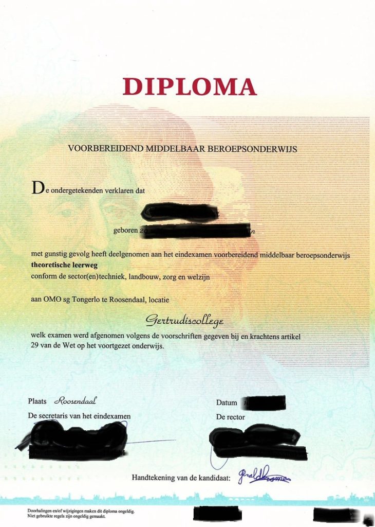 diploma kopen